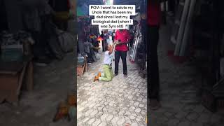 Emotional: Lady appreciates her uncle who has been training her in school since she was 3 years old