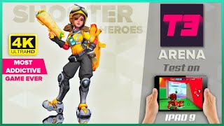 T3 ARENA - Gloria Pro Gameplay 🔥 On IPAD 9th Generation [4K 60 FPS]