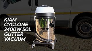 Kiam Cyclone® 3400W 50L Gutter Vacuum