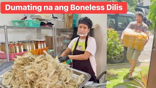 Dumating na ang Boneless Dilis 😍 atbp na dried fish | Nag drop off ng mga orders + shoutout