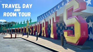 Walt Disney World Vlog | Travel Day | Disney's All-Star Sports Room Tour