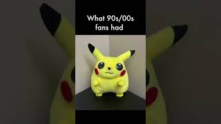 Pokémon toys used to be UGLY 😭 | 1990s vs. 2020s