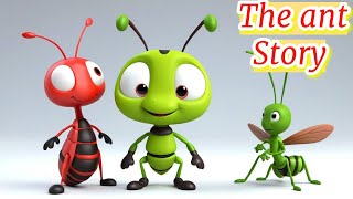 The Ant and the Grasshopper story with a Nursery Rhymes ABC song Storytime |Bedtime stories