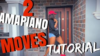 2 Simple AMAPIANO Dance Moves | Beginner Friendly | Dabce Tutorial