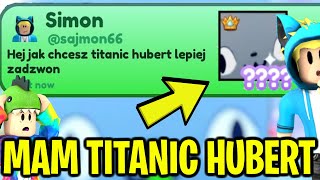 YOUTUBER POKAZAŁ MI SEKRETNY SPOSÓB NA TITANIC HUBERTA *zdobyłem go* W PET SIMULATOR X