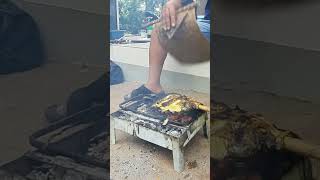 Waah bakar ikan !