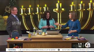 Menorah in the D, Preview on WXYZ Cooking Latkes