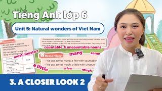 UNIT 5: NATURAL WONDERS OF VIET NAM (Phần 3) | Tiếng Anh lớp 6 | Miss Lan