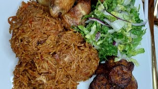 this shredded chicken jollof rice is so delicious ❤️ 😋 | a much try recipe | 😋💕😋