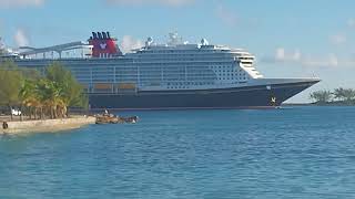 Disney Wish entering Nassau Harbour Nov,16 2022.