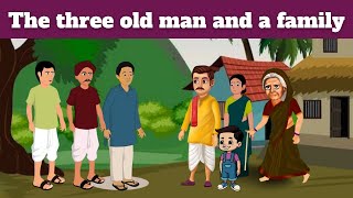 Three old man and a family | English moral stories | Learn English |