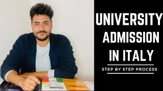 How to get admission in Italian university #studyinitaly #studyineurope