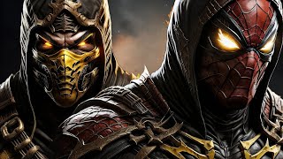 Mortal Kombat 1 | All Superheroes as Scorpion in Mortal Kombat #marvel #dc #mortalkombat