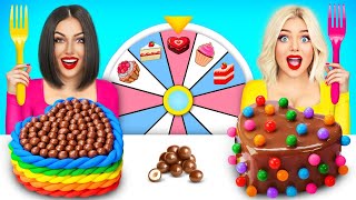 Rich vs Poor Cake Decorating Challenge | Mukbang with Expensive vs Cheap Sweet by RATATA POWER