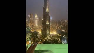 Burj Khalifa  late-night view |dubia| burj Khalifa | tallest tower in the world#shorts #burjkhalifa