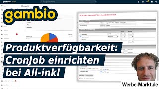 Gambio Produktverfügbarkeit: CronJob einrichten bei All-Inkl