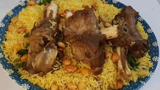 Palestinian Qidra rice with meat very delicious meal /Sida falastiinta usameystan bariis iyo hilib