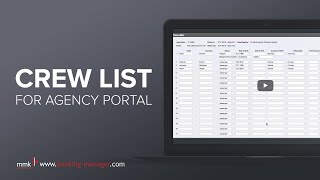 Crew List for Agency Portal