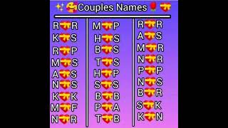 cute couple names#love #new #trending #viral #whatsappstatus