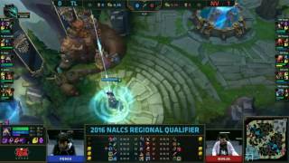 Team Liquid vs Team EnVyUs Game 2 S6 Worlds 2016 NA Regional Qualifiers Round 1