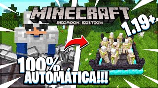 Como FAZER uma FARM de FERRO no MINECRAFT!!!(Bedrock/MCPE)