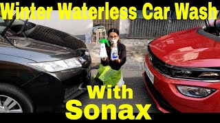 Waterless Winter Car Wash With Sonax BSD #sonax  #waterlesscarwash #carwasher #cardetailing