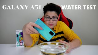 Samsung Galaxy A51 Water Test