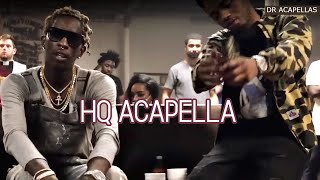 Young Thug - Again (HQ Acapella) ft. Gucci Mane