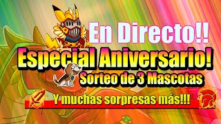 Hustle Castle | En directo! | Especial Aniversario | Sorteo de 3 mascotas, dragona y arenas!