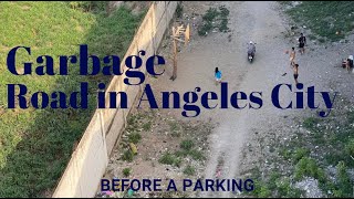 The Garbage road to Fields Avenue in Angeles City.