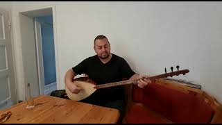 Saz 40 cm Ardıç Yaprak Tekne Uzun Sap Profesyonel Akustik Kayıt