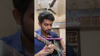 Evergreen song on guitar must try 😳| Shubham Srivastava #shortsvideo #shortvideo #learnguitar