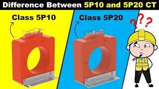 Meaning of 5P10 and 5P20 in CT || Type of Current Transformer || CT Class  @TheElectricalGuy