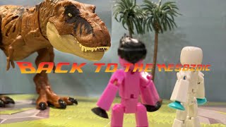 Back to the Mesozoic!! #jurassic #jurassicworld #backtothefuture #stopmotion #animation #shortfilm