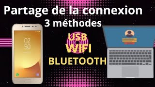 Comment partager la connexion internetd'un téléphone vers son PC [ 3 méthodes ]