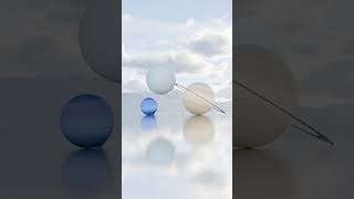 Planet bouncing | Solar System Planet Size Comparison 3D #animation #universesizecomparison