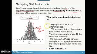 Unit 10 L3 - Intro to sampling distribution of b