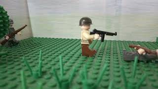 Lego WW2 Stopmotion Tommy Gun.