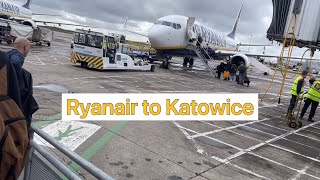 1ST ON THE CHANNEL! Ryanair B737-800 Manchester - Katowice full flight review! Emirates Collector