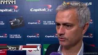 Jose Mourinho Walks Out Of Post Match Interview Stoke Chelsea   After 'Negative' Question