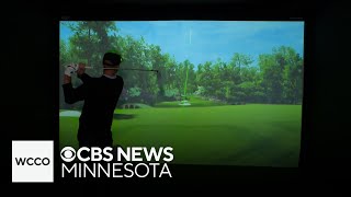 Simulator allows golfers to tee it up year-round