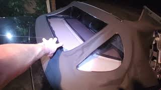 Mercedes SL500 AMG project. Soft top replacement. Part 4