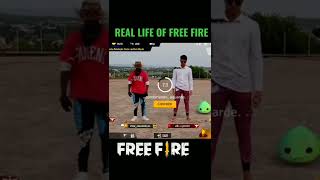 FREE FIRE GAMEPLAY IN REAL LIFE 😱😱 | FREE FIRE REAL LIFE GAMEPLAY 😨😨 #shorts #freefire