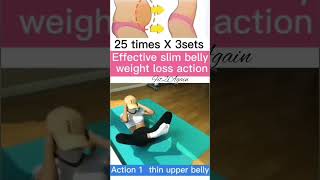 Effective Slim Belly Fat Burning Exercise🔥#fitness #youtubeshorts#bellyfatburn #helthfithindi #yoga