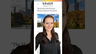 3Q Report Manhattan. Market is heating up 🔥 #realestateagent #realestateinvesting #money #trends