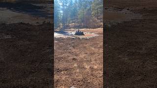 Riding rainbowfalls trails in Deckers Colorado