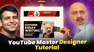 How to make YouTube Banner | How to make a Thumbnail for YouTube Videos | CA Sumit Mehta | Classplus