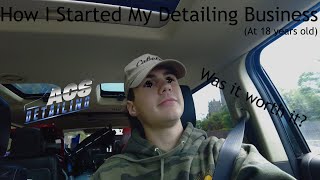 HOW I STARTED MY DETAILING BUSINESS (Detail Setup) - ACSDetailing