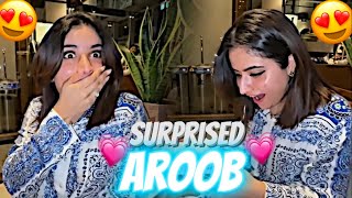 Ducky Bhai Surprised Aroob 😍💗 | Edit By Chumi