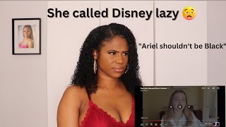 Reacting to Misha Petrov's review of the little Mermaid | Was she reaching?